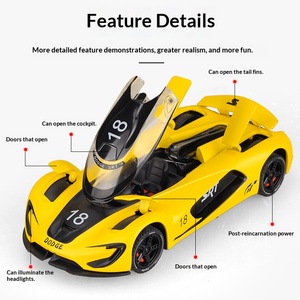 Gran Oferta: Coche de Carreras a Escala 1:32 de Aleación, Versión de Pista de Simulación, con Luz y Sonido, Juguete Exquisito para Niños y Adorno de Escritorio - Product Image 3