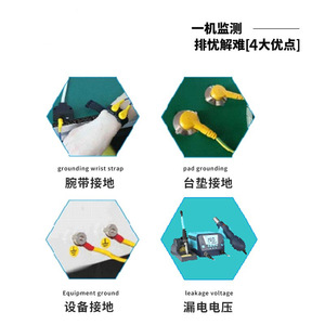 BaKon <b>Wireless</b> Grounding Monitor BK103 ESD Static <b>Alarm</b> Device Multifunctional Intelligent Monitoring - Product Image 5