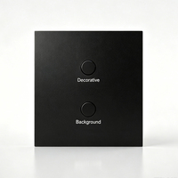 Interrupteur mural intelligent à bouton-poussoir GTD 24A 12V RS485 pour éclairage électrique, 2 boutons, utilisation hôtel/maison/bureau