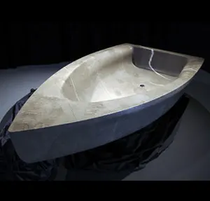 Ванна из натурального мрамора в форме лодки для ванной
