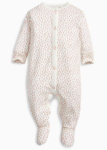 Combinaison de nuit à manches longues en coton biologique pour bébé tout-petit - Product Image 2