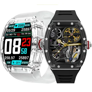 Yd5 Smart Watch Nfc Smart Watch Hartslag Waterdichte Fitness Armband Hd Screen Yd5 Horloge Mannen Vrouwen