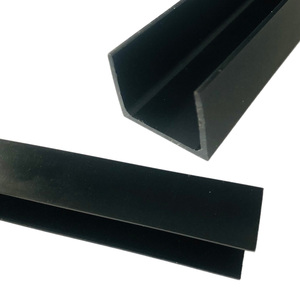 Linh hoạt nhựa hình dạng hồ sơ nhựa PVC <span class=keywords><strong>L</strong></span> extrud hồ sơ nhựa ép đùn C kênh PVC vệ sinh U hình PE nhựa - Product Image 2