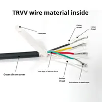 Adaptateur mâle en nylon et cuivre MX3.0-4 broches vers câble de chaîne de traînage 6 broches, connecteur de borne, faisceau de câbles pour connexion d'imprimante 3D