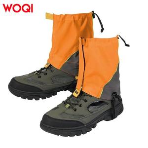 Polainas de Senderismo WOQI Naranja 42X55cm Impermeables Ajustables Unisex Protección para Exteriores para Botas y Zapatos de Senderismo - Product Image 1