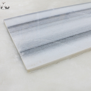 Piastrelle in Marmo Bianco Equatoriale Naturale con Venature Grigie Lineari, Lastra in <span class=keywords><strong>Pietra</strong></span> per Pavimenti e Pareti <span class=keywords><strong>di</strong></span> Lusso in Lobby Commerciali - Product Image 3