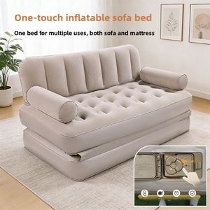 Canapé gonflable, fauteuil inclinable, matelas de camping, coussin d'air pliable pour la maison, mobilier de jardin, pompe à air électrique - Product Image 2