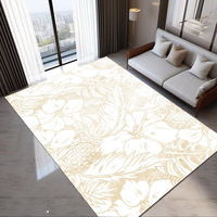 Tapis minimaliste italien transfrontalier pour salon, tapis de canapé et de table basse, personnalisable, aspect cachemire, lavable, imprimé