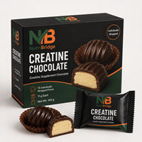 Barre chocolatée à la créatine en gros, complément alimentaire pour la force musculaire, fabrication OEM