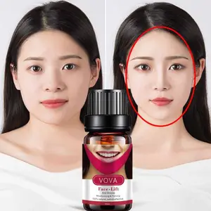 Powerful V Shape Essential Oils Rapid Firming Lifting Face Oil Massage Anti Wrinkle Anti-Aging Facial Skin Care