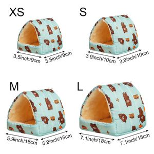 Muy barato pero grande Mini mascota hámster casas jaula pequeño Animal conejillo <span class=keywords><strong>de</strong></span> indias jaula <span class=keywords><strong>casa</strong></span> Cama cálido hámster nido Xtra grande hámster jaula - Product Image 2