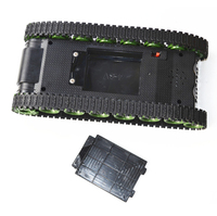 Plate-forme de robot sur chenilles 3-8V pour Arduino STEM Education Chassis Prix d'usine pour Education & Maker Boards