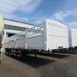 Remorque à paroi latérale pour clôture d'animaux et de bétail |   Remorque à parois latérales pour le transport d'animaux d'élevage - Product Image 3