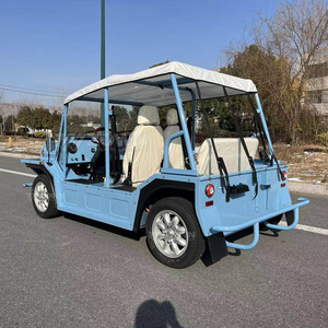 Carrito Eléctrico Clásico Estilo Mini Moke ZOWN, Ideal para Recorridos por Villas y Campus - Product Image 1