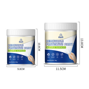 <span class=keywords><strong>Peinture</strong></span> pour appareils électroménagers QIDAXIA, émulsion élastomère aqueuse, multi-surfaces, amovible, <span class=keywords><strong>acrylique</strong></span>, protectrice, décollable et pelable - Product Image 1