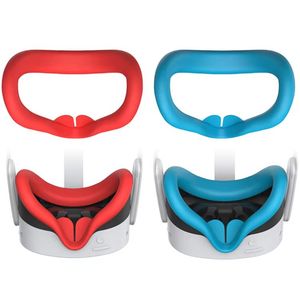 Casque de protection en silicone avec masque pour les yeux VR occultant tout en un en silicone pour masque de lunettes Meta <span class=keywords><strong>Quest</strong></span> 3S - Product Image 5