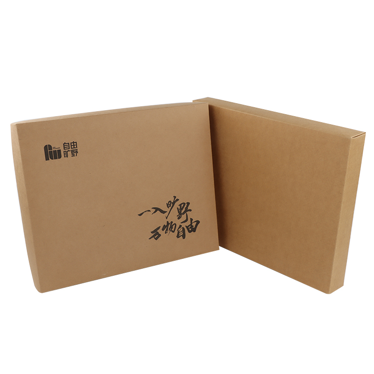 Custom Printed Logo Portable Food Packing Pizza Box Kraft Paper Box