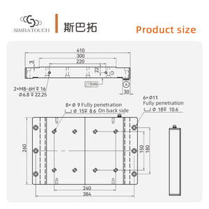 Sensor Plano <span class=keywords><strong>Anticorrosivo</strong></span> de Gran Resistencia para Planta Química, Soporte para Equipo Pesado y Registro Prolongado de Carga Elevada - Product Image 5