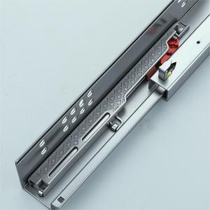 2-Fold Undermount <strong>Slide</strong> <strong>Soft</strong> <strong>Close</strong> <strong>Drawer</strong> <strong>Slides</strong> for Galvanized Steel for Kitchen Dining Outdoor Utility Cabinets - Product Image 4