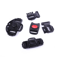 Accessoires pour poussettes en gros, boucle de poussette pour bébé en plastique de 25 mm, 3-5, boucle centrale à dégagement rapide, boucle de ceinture de sécurité