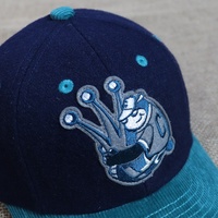 Nouveau design, visière courte, casquette rétro à 6 panneaux, patch brodé, velours côtelé bicolore, casquettes de baseball d'hiver, logo personnalisable