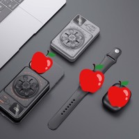 Banque d'alimentation sans fil magnétique WP074 avec ventilateur de refroidissement et écran numérique, charge rapide 15W, chargeur portable pour smartphone