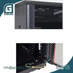 Gcabling largura do rack do servidor 600mm, centro de dados do armário 24u 29u 33u 38u 42u