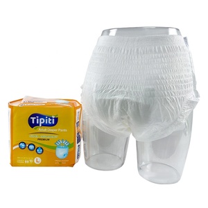 Pannolini a <span class=keywords><strong>mutandina</strong></span> igienici usa e getta <span class=keywords><strong>per</strong></span> <span class=keywords><strong>adulti</strong></span>, <span class=keywords><strong>per</strong></span> l'assistenza agli anziani, con design stampato, di grado ospedaliero, con protezione 3D contro le perdite e superficie asciutta - Product Image 1