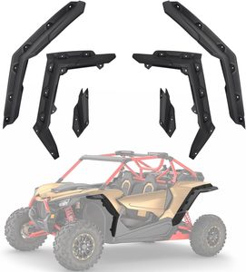 2024 X3 <span class=keywords><strong>Fender</strong></span> Flares Extended pour Can-Am Maverick X3 & X3 Max RS Turbo R RR 2017-2024 Ailes latérales avant et arrière - Product Image 4