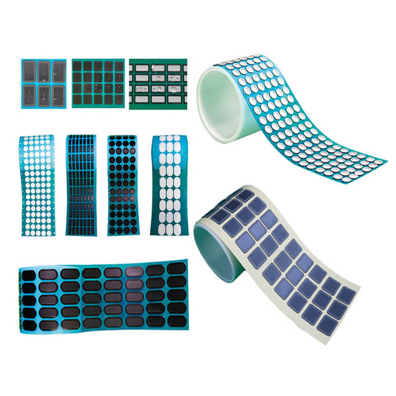 Высекальная круглая черно-белая клейкая водонепроницаемая IP67 защитная пленка PTFE мембранное отверстие