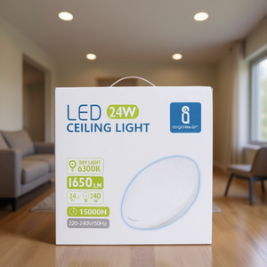 Led Ceiling Light 24W Daylight 6300K 1650Lm 15000H 220-240V - Product Image 3