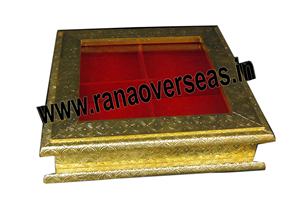 Diwali-caja de dulces con cuatro compartimentos para fiesta, boda, Forma cuadrada - Product Image 2