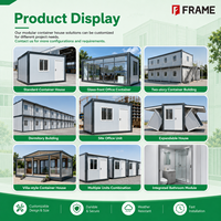 Maison Modulaire Intelligente, Solution Clé en Main Intégrée, Cabine Conteneur en Kit, Villa Préfabriquée de Luxe, Norme CE, 20 pieds, 40 pieds