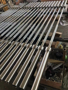 Ensemble de barres d'haltères ZY Commercial, barre <span class=keywords><strong>EZ</strong></span> Curl standard de 50 mm, barres d'haltères filetées avec support de rangement pour salle de sport - Product Image 4