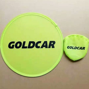 High Quality Custom Logo <strong>Dog</strong> Training Flyer Toys Folding <strong>Fan</strong> With Pouch - Product Image 3
