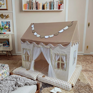 <span class=keywords><strong>Tente</strong></span> de jeu intérieure pour enfants Polyester Baby Sleeping House <span class=keywords><strong>Lit</strong></span> séparé pour garçons filles 2 personnes pour Secret Princess Base House - Product Image 2
