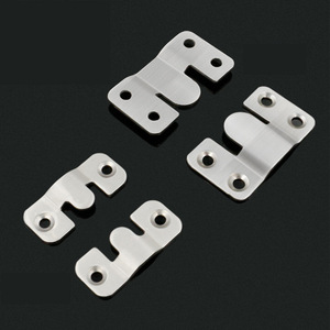 Stainless Steel Mountain Shaped Clips For Picture <b>Frame</b> Wall Mirror Furniture Connectors Durable Hardware Accessory - Product Image 1