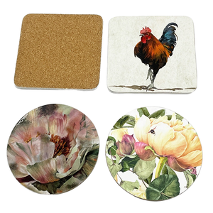Premium MDF Sublimation Coaster 100mm Square Heat Press <b>Cup</b> <b>Mat</b> for Café Restaurant Beverage Service and Branding - Product Image 1