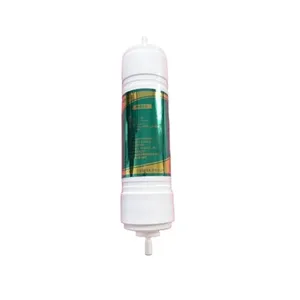 Harga rendah putih OEM pra karbon tanpa perak 8 plastik Filter Cartridge Inline penyaring pemurni air