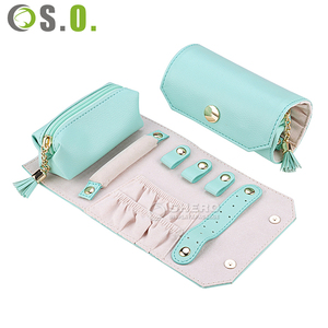 Estuche de Joyería de Alta Gama, Lujoso, Exquisito, Compacto, de Gran Capacidad, Color y Tamaño Personalizables para Venta al por Mayor y Viajes - Product Image 4