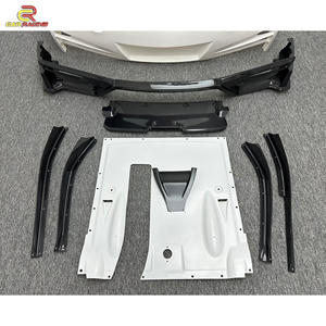 Stile Top Secret metà fibra di carbonio paraurti posteriore diffusore posteriore per <span class=keywords><strong>Nissan</strong></span> <span class=keywords><strong>GTR</strong></span> R35 2008-2019 carbonio parti del corpo del labbro posteriore parti auto - Product Image 4