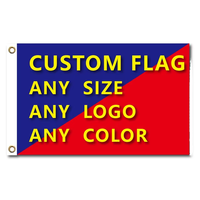 Drapeau imprimé sur mesure, toutes tailles, tous logos, toutes couleurs, bannière publicitaire en polyester pour événements professionnels et promotion