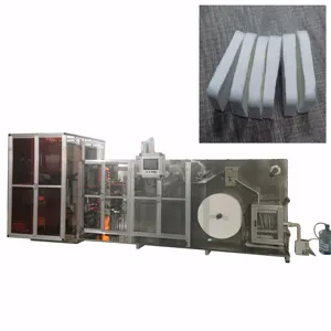 Factory Production Line Compressed Towels Portable Coin Large Size Facial Bath Tissue Making Machine