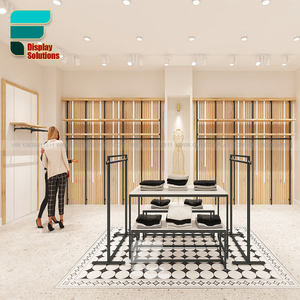 Proveedor original Fabricación <span class=keywords><strong>de</strong></span> fábrica Tienda <span class=keywords><strong>de</strong></span> <span class=keywords><strong>ropa</strong></span> Decoración <span class=keywords><strong>de</strong></span> diseño interior Tienda <span class=keywords><strong>de</strong></span> <span class=keywords><strong>ropa</strong></span> Estantes <span class=keywords><strong>de</strong></span> exhibición para tienda <span class=keywords><strong>de</strong></span> <span class=keywords><strong>ropa</strong></span> - Product Image 1