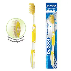 Professionele Volwassenen Dagelijks Gebruik Eco Bamboe Biologisch Afbreekbaar 360 Plastic Handleiding Tandenborstel