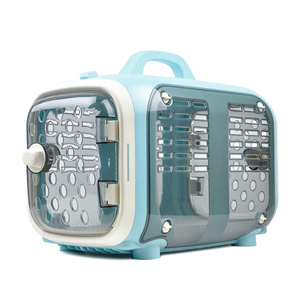 calidad de la aviación portátil de plástico gato <span class=keywords><strong>perro</strong></span> de lujo <span class=keywords><strong>para</strong></span> mascotas <span class=keywords><strong>caja</strong></span> aérea aprobado de jaulas de transporte - Product Image 2