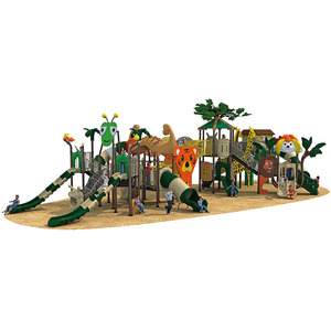 Vente de jouets pour enfants, grand toboggan en plastique, aire de jeux extérieure - Product Image 1