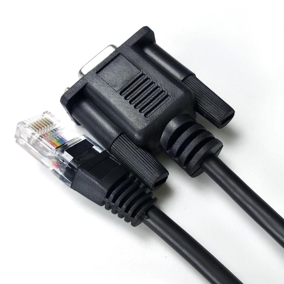 用于cisco交换机路由器的串行控制台电缆rj45 cat5 rs232 db9以太网端口路由器网络适配器母电缆| Alibaba.com
