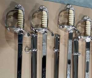 Masonic Ceremonial Sword Templar Knight Freemasonry <strong>Blue</strong> Golden Freemason Masonic Sword Stainless <strong>Steel</strong>