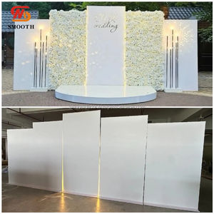 ชุดซุ้มอะคริลิคขนาดใหญ่ฉากหลังเวทีทำจากพีวีซีสียูวีสำหรับงานแต่งงานแบบปรับแต่งได้ - Product Image 1